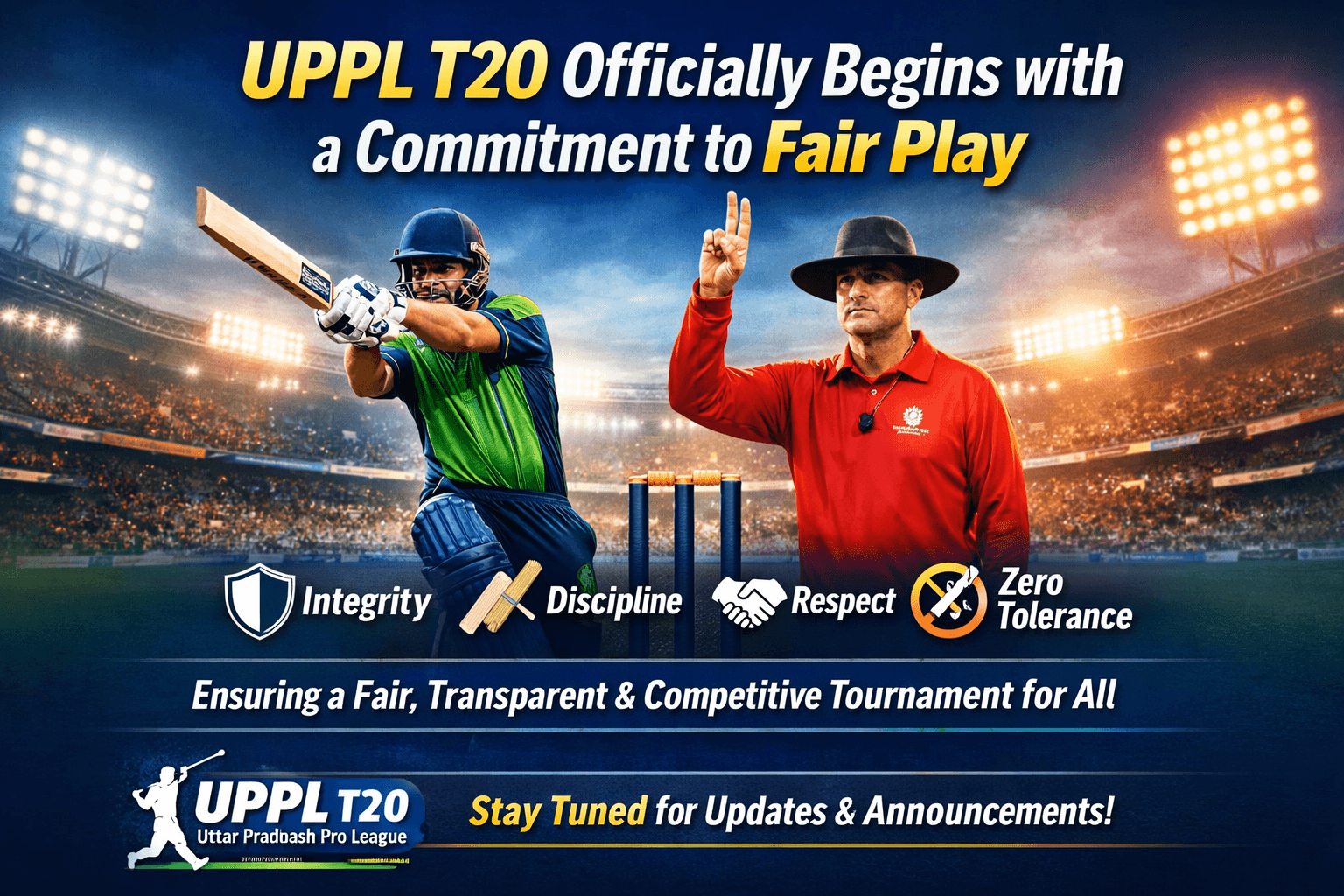 UPPL T20 Player Registration Now Open